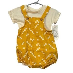 Cat & Jack 12 Months 2 Piece Romper Set